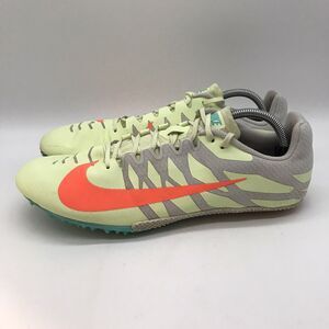 Nike Zoom Rival S 9 Track Spikes Men's 12 Barely Volt Hyper Orange 907564-701